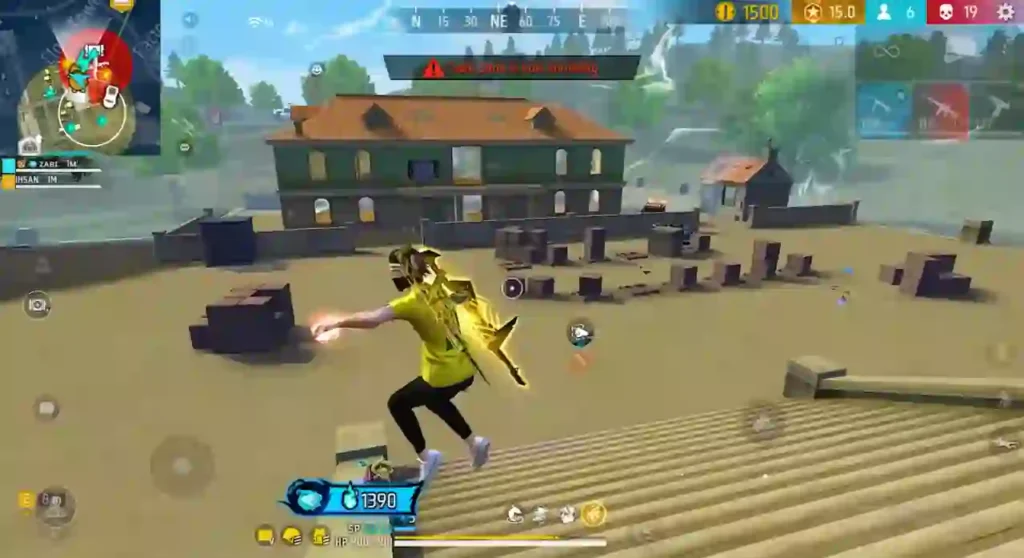 free fire gameplay image