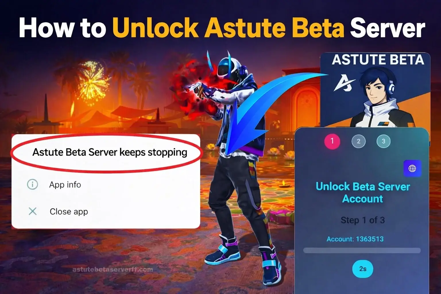 Unlock Astute Beta Server